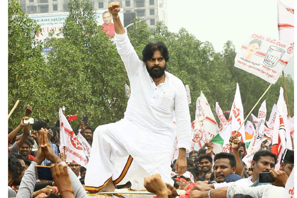 Pawan files nomination, says Janasena will form government