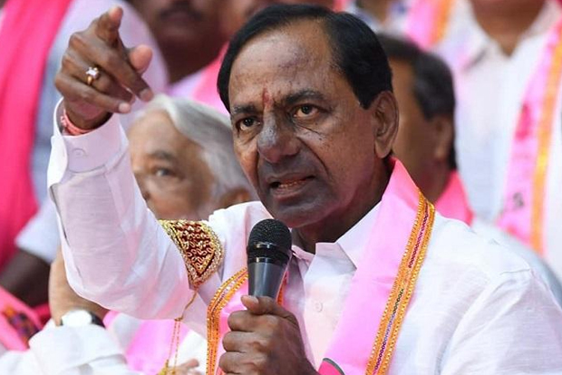 Why KCR changing campaign strategy?