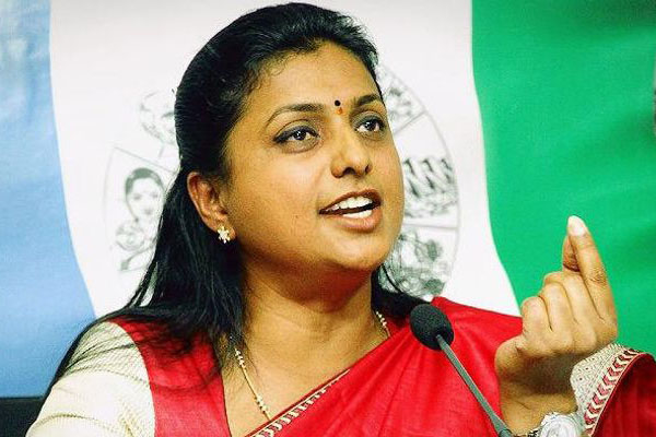 Roja warns Telangana ministers!