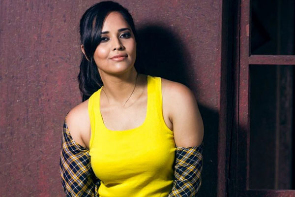 Anasuya miffed with the Vijay Devarakonda team?