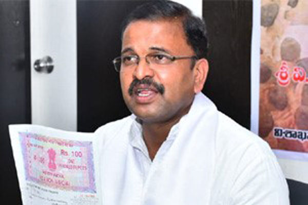 New age politics: ‘JD’ Lakshmi Narayana election promises on bond paper