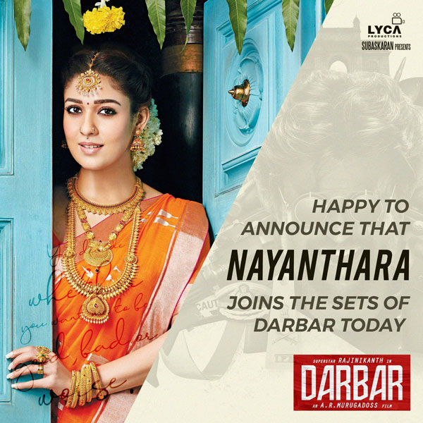 Nayanthara joins the sets of Superstar’s Next