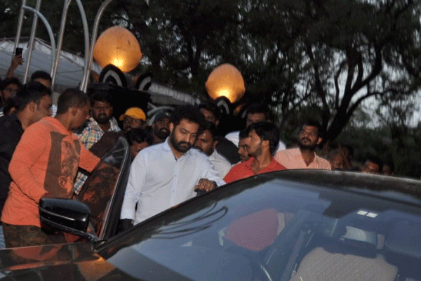 Jr. NTR upset with arrangements at NTR ghat