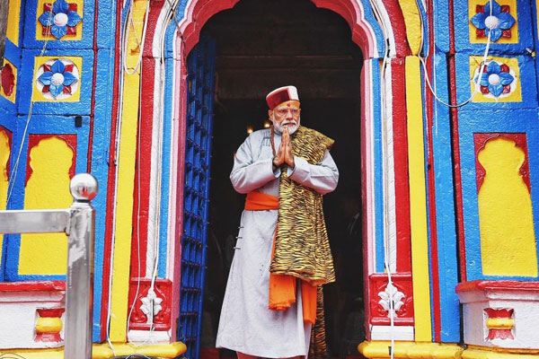 Naidu visiting allies – Modi visiting temples