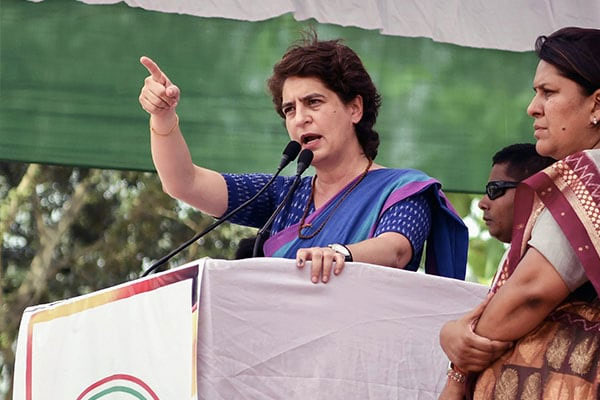 Priyanka's charm offensive failed in UP, if exit polls are right