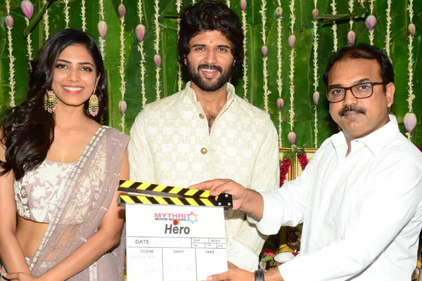 Vijay Devarakonda’s Hero Launched