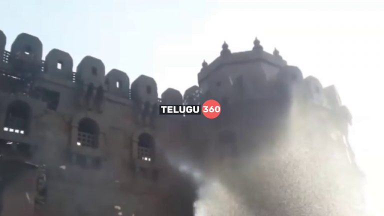 Video: Fire Accident on the sets of Syeraa