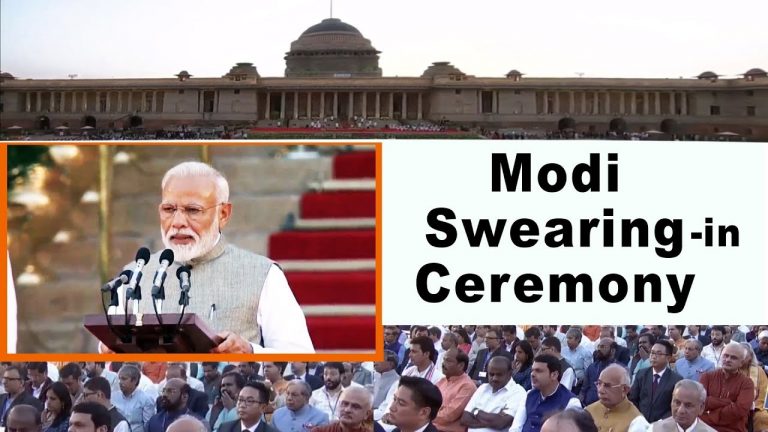 Modi takes oath as Prime Minister