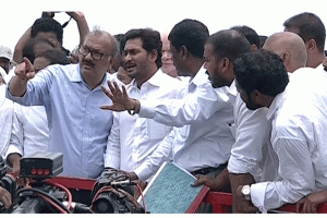 CM Jagan visits Polavaram project
