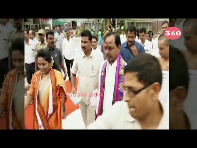 Video: CM KCR visits Kanaka Durga Temple in Vijayawada