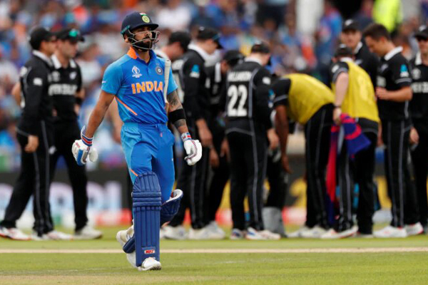 India crash out of World Cup after top-order collapse