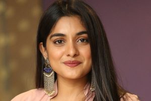 Niveda Thomas at Brochevarevarura Movie Success Meet