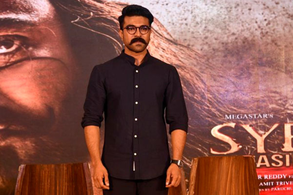Charan advised Sye Raa writer to hold on until the release?
