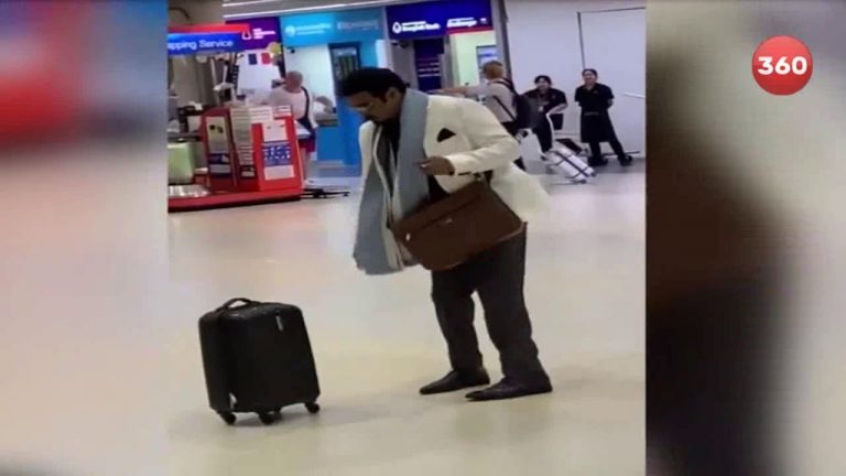 Video: Balakrishna Plays with Bag In Airport