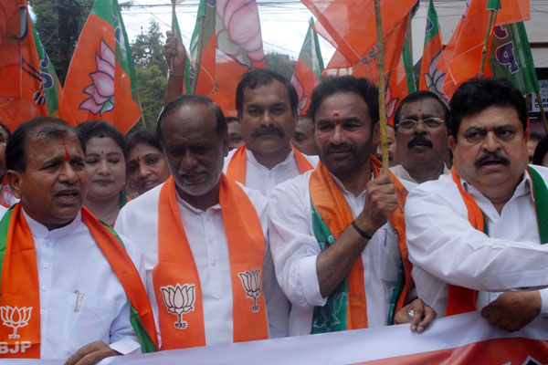 BJP looking to garner maximum mileage from 'Telangana Liberation Day'