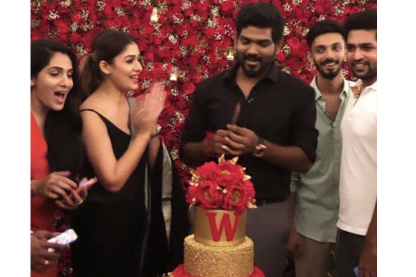 Nayantara celebrates BF Vignesh’s birthday exuberantly