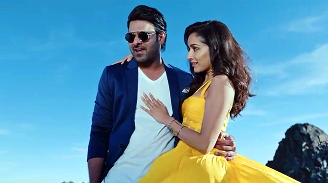 Saaho 2 days collections