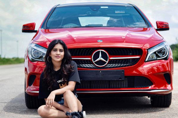 Nabha Natesh buys Mercedes Benz car