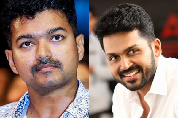 A testing time for Vijay and Karthi