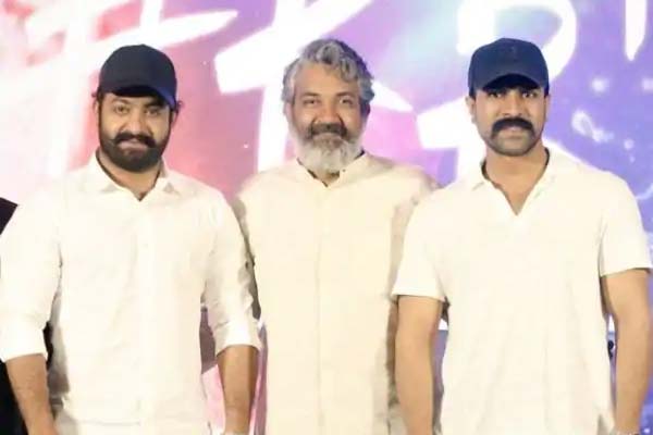 Tarak and Charan step out to support SS Rajamouli
