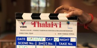 Much-awaited biopic, Thalaivi commences shoot