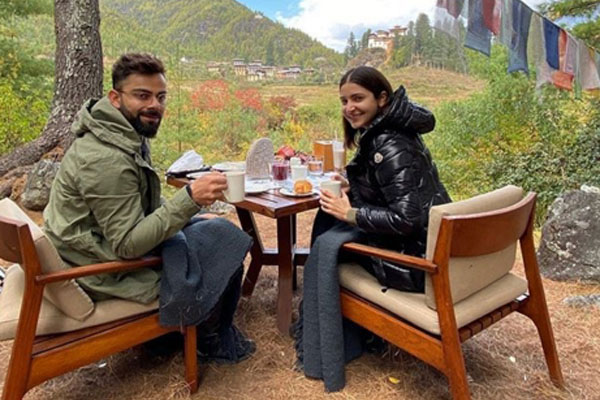 Virushka’s trek diary: Enjoying Bhutanese cuppa after ‘tiring’ out