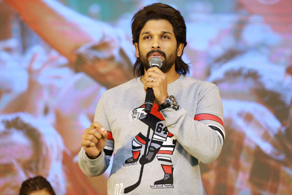 Allu Arjun makes strong comments on nepotism