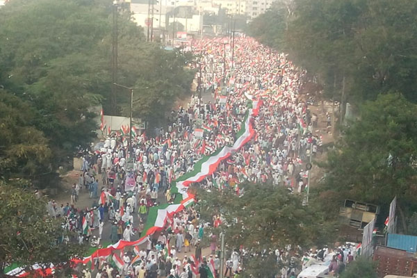Thousands gather for Tiranga rally in Hyderabad