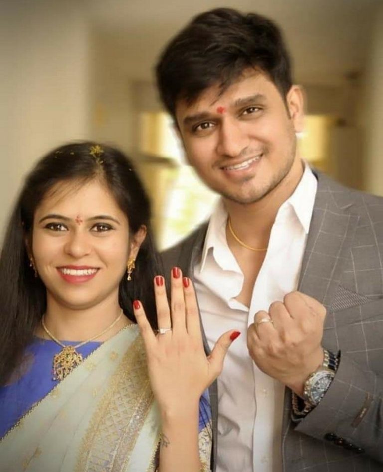 Nikhil Siddarth Engagement Pics