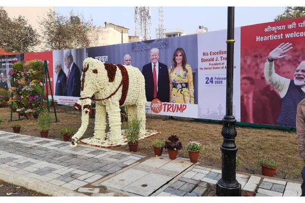 Taj city all set to welcome Trump