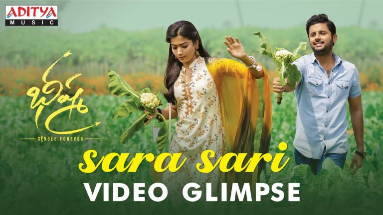 Sara Sari Video Glimpse from Bheeshma is Here