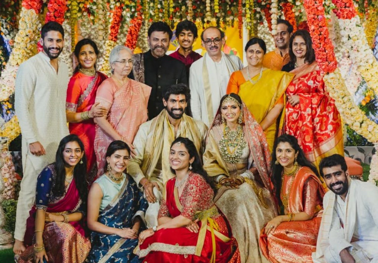 Rana and Miheeka are happily married