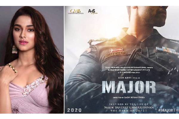 Saiee Manjrekar In Adivi Sesh’s Major