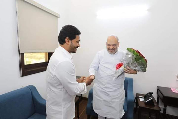 Jagan discussed 3 capitals issue with Amit Shah