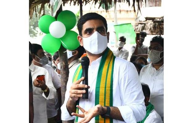 Explain why you took U-turn on Amaravati, Lokesh asks Jagan