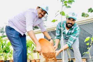 Ram Charan participates in Green India Challenge