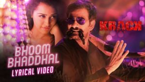 Bhoom Bhaddhal Song In Krack: Perfect Mass Song