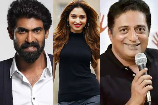 Rana, Prakash Raj, Tamannah get notices