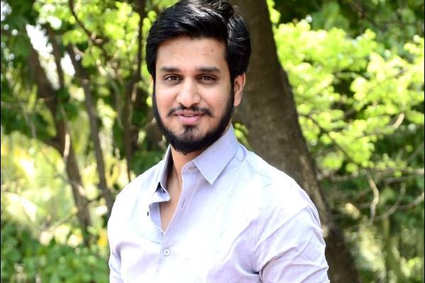 Minor Injuries to Nikhil on Sets!