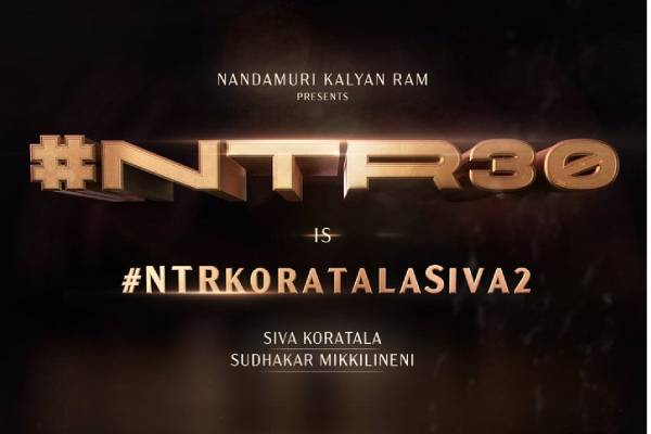 NTR’s 30th Film Announced Officially