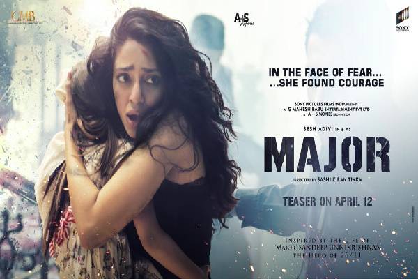 Major 1st Look: Sobhita Dhulipala Terrified