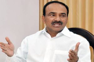 Etela Rajender a minister without portfolio