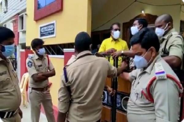 Several TDP leaders in Andhra put under house arrest