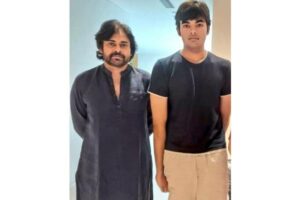 Viral Click: Pawan Kalyan with his son Akira Nandan