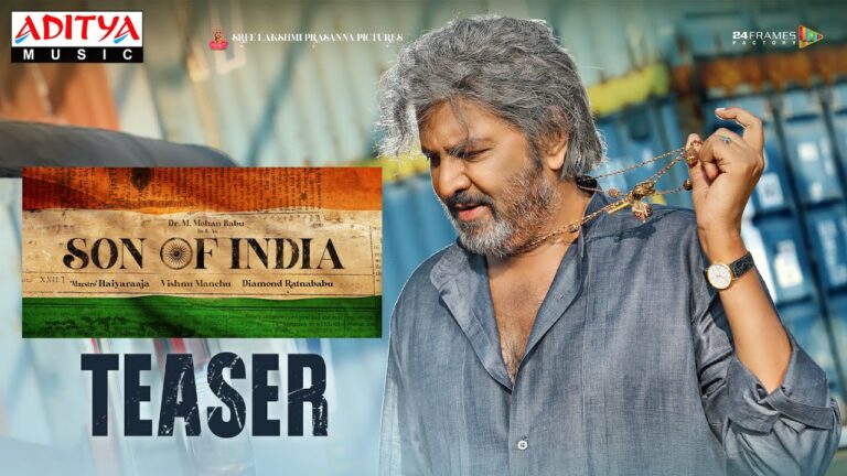 Son of India Teaser: Mohan Babu’s aims a Comeback