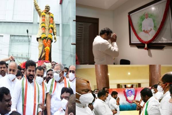 YSR’s birth anniversary fondly celebrated in AP, Telangana