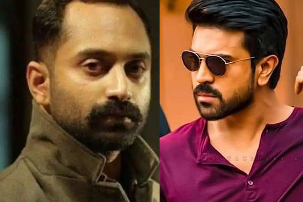 Exclusive: Fahadh Faasil to lock horns with Ram Charan