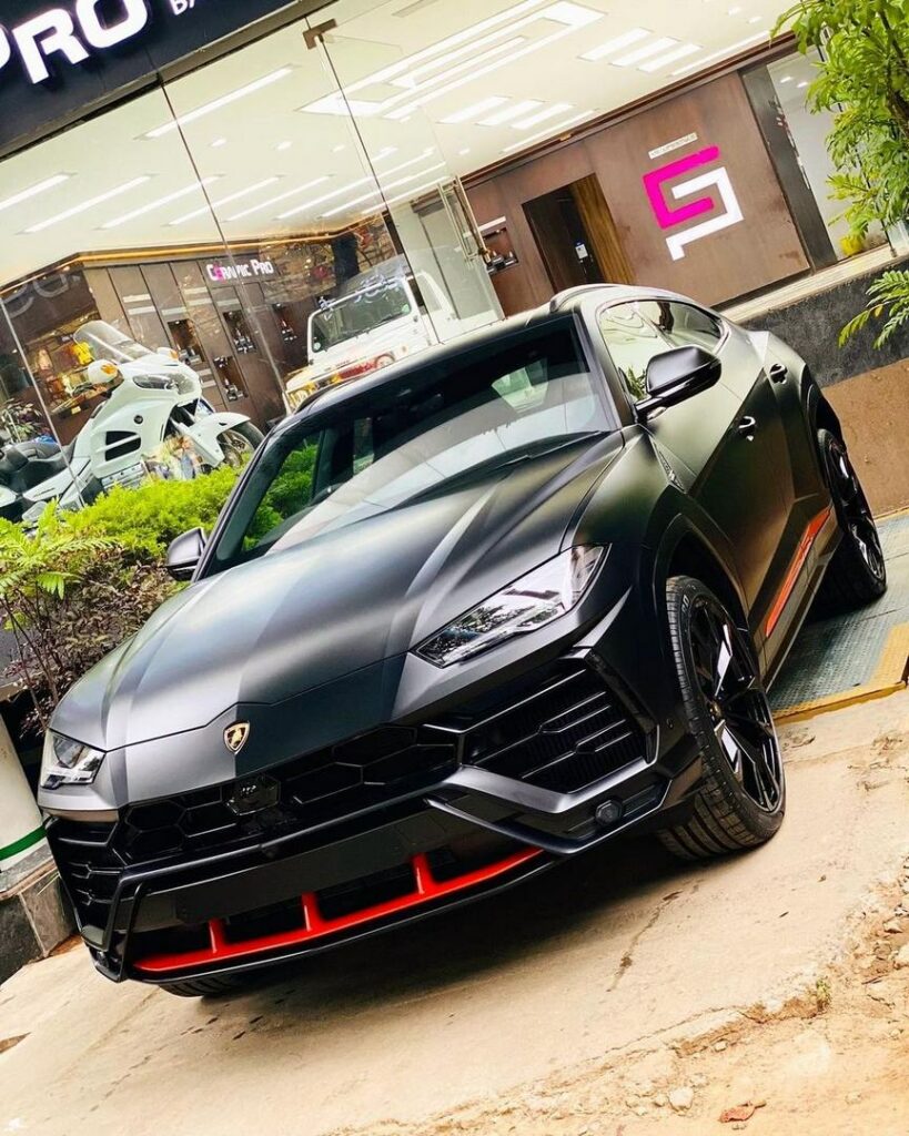 India's first Urus Graphite Capsule arrives for JrNTR