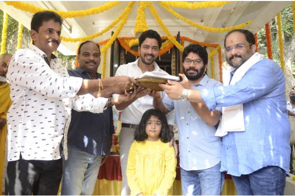 Allari Naresh begins Sabhaku Namaskaram