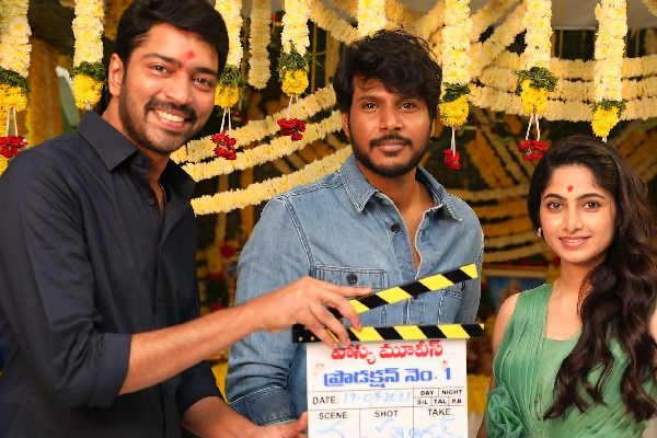 Mahurat clap for VI Anand’s next film starring Sundeep Kishan